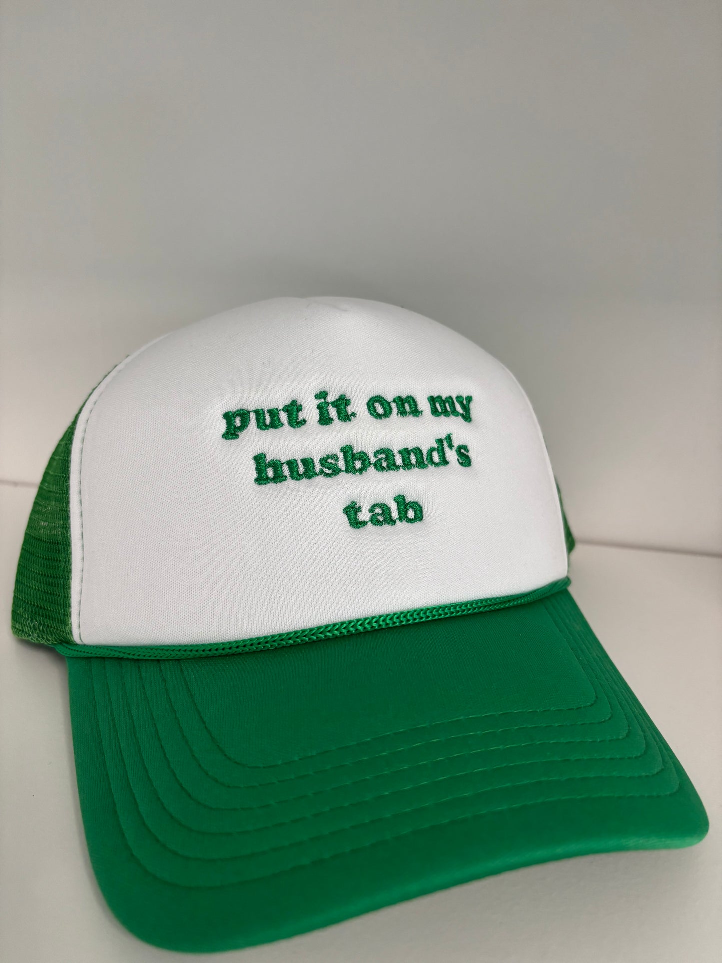 Husband’s Tab Foam Trucker