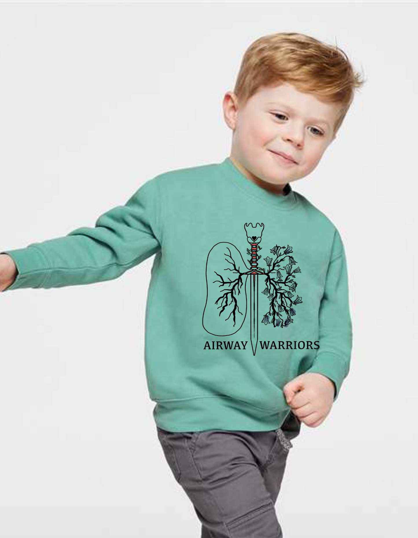 Airway Warrior Toddler Crewneck
