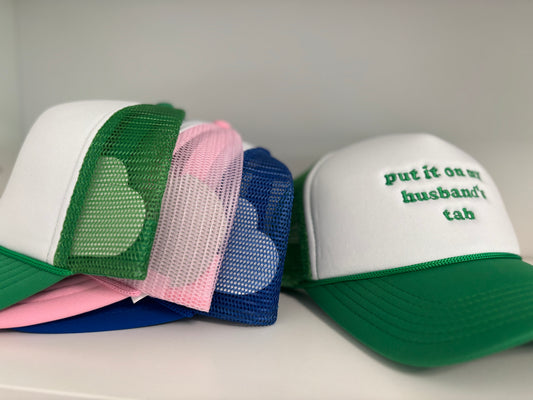 Husband’s Tab Foam Trucker