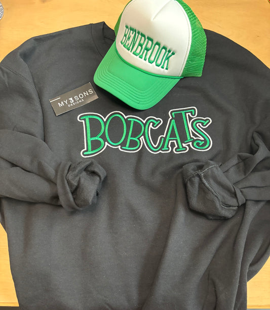 Bobcat Sweatshirt Fun Font