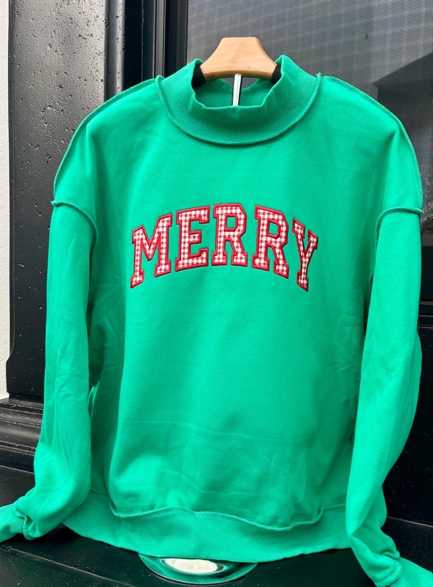 Merry Mock Neck
