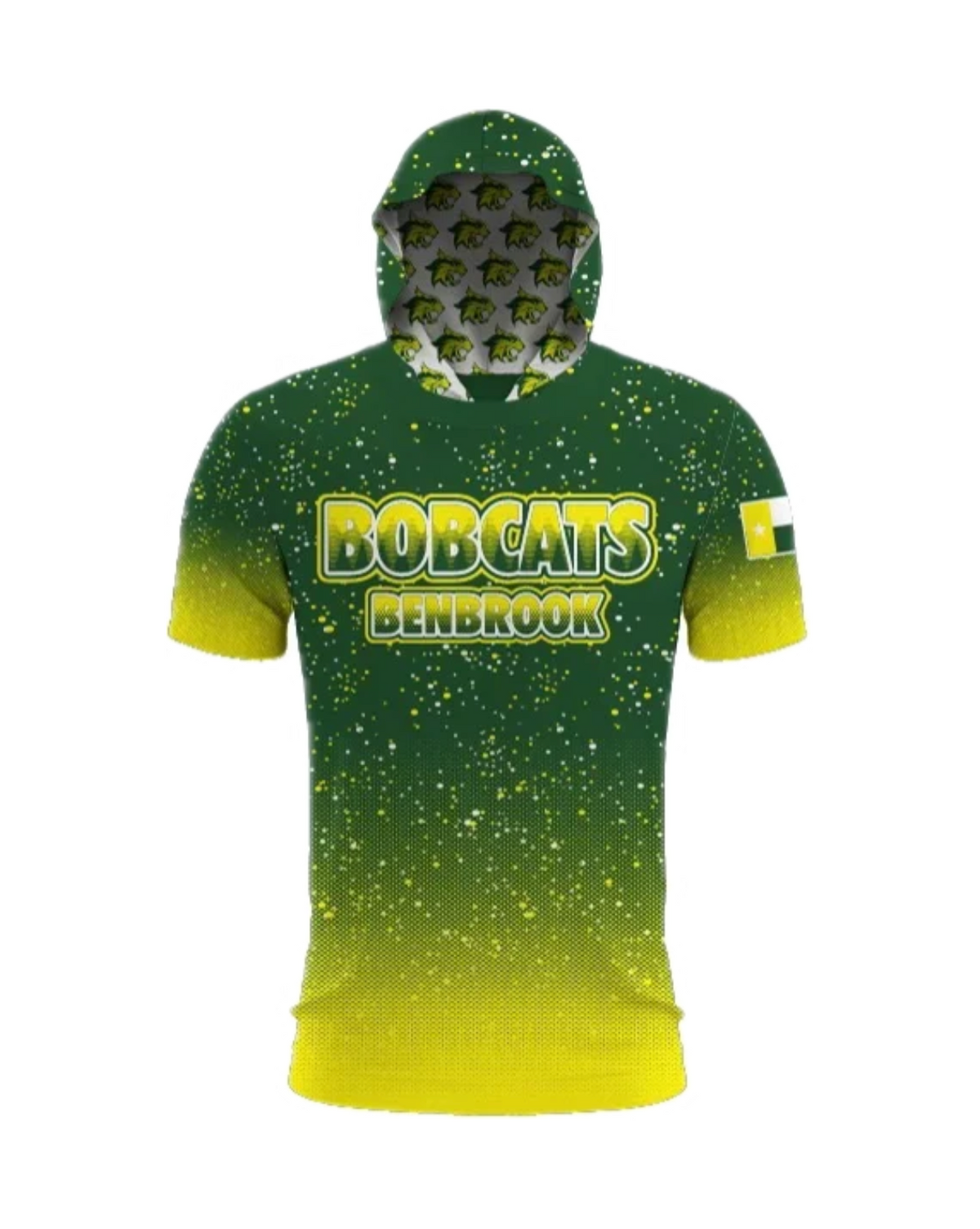 Paint Splatter Hooded Drifit